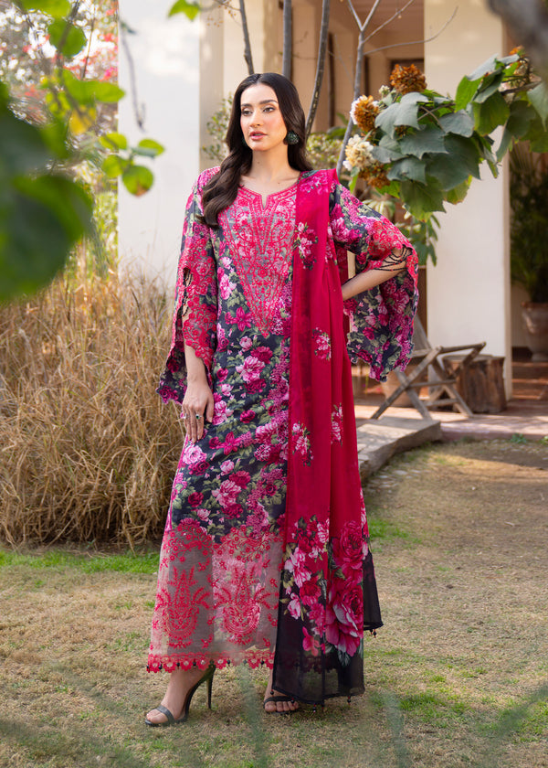Myeesha | Lamhay Luxury Lawn 25 | Naghma by Myeesha - Designer Dress - Type: Ladies Clothes - Available at Libayah - 100% Original