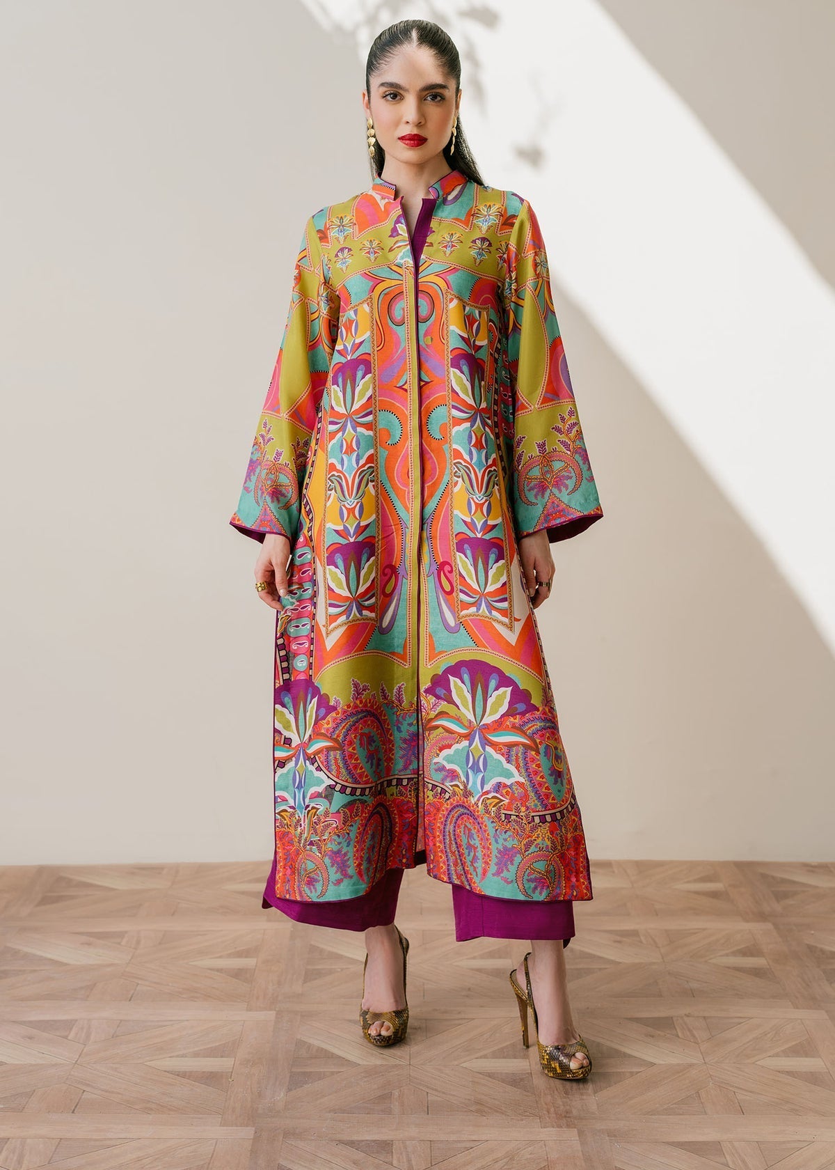 Mahgul | Samara Pret | Sunchild by Mahgul - Designer Dress - Type: Ladies Clothes - Available at Libayah - 100% Original