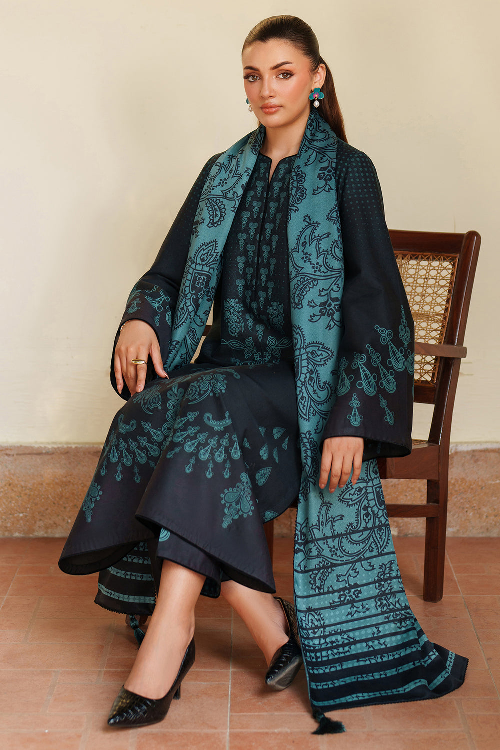 Jazmin | Winter 25 | UW-0181 Z by Jazmin - Designer Dress  - Type : Ladies Clothes - Available at Libayah - 100% Original 