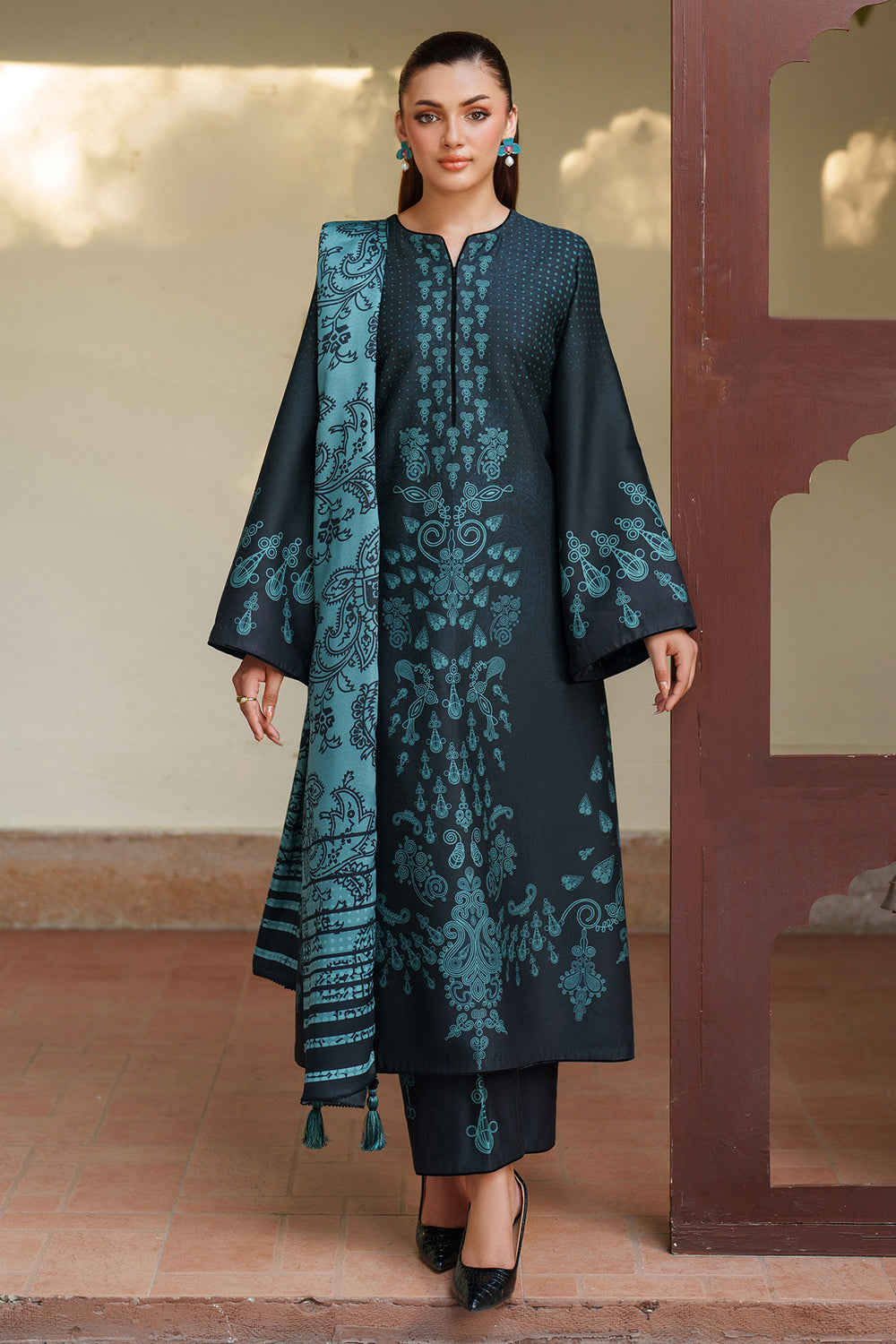 Jazmin | Winter 25 | UW-0181 Z by Jazmin - Designer Dress  - Type : Ladies Clothes - Available at Libayah - 100% Original 