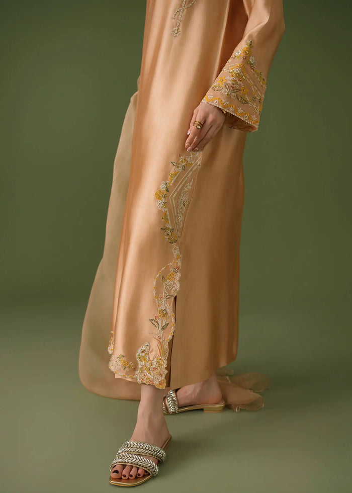 Jeem | Celestial Luxe Formals | CORAL MUSE by Jeem - Designer Dress  - Type : Ladies Clothes - Available at Libayah - 100% Original 