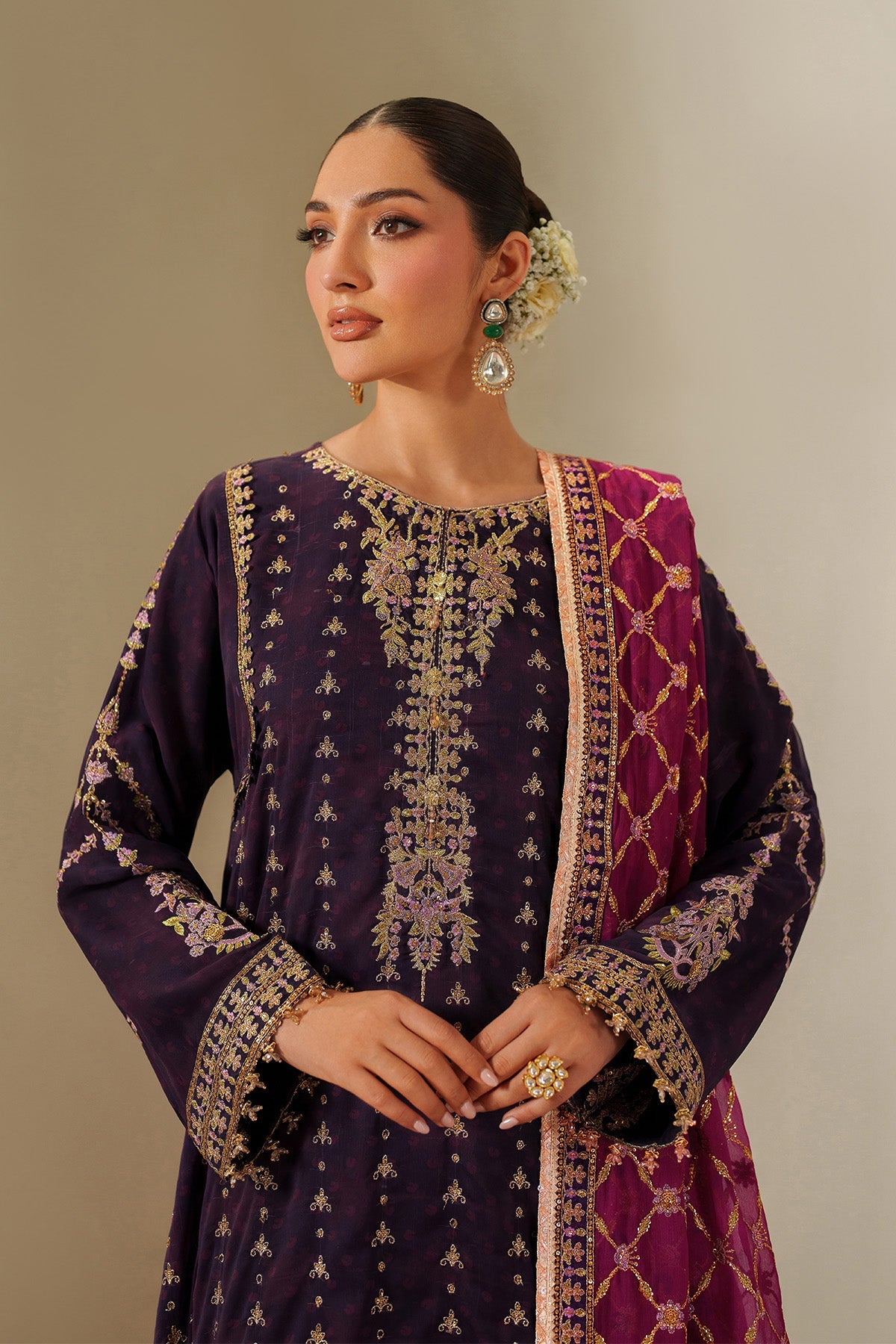 Alizeh | Fleur Chiffon |  AF-CH-2196-Reya by Alizeh - Designer Dress  - Type : Ladies Clothes - Available at Libayah - 100% Original 