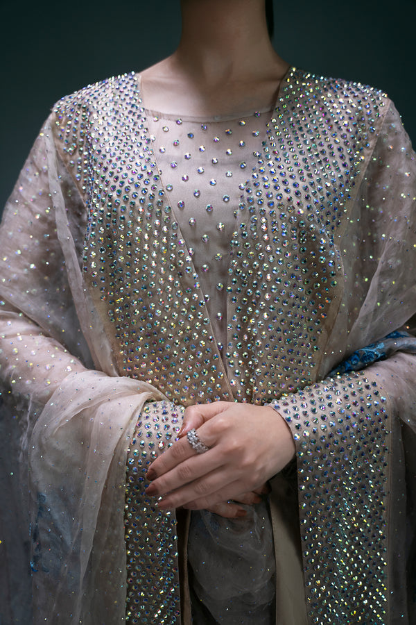 Sidra Fahad | Eliana Luxe | SF-184(ELIANNA) by Sidra Fahad - Designer Dress - Type: Luxury - Available at Libayah - 100% Original