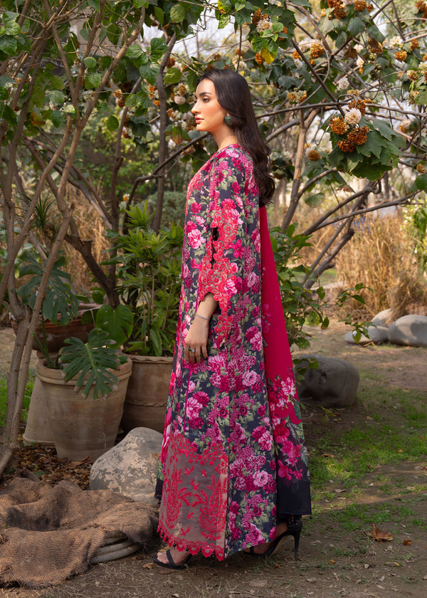 Myeesha | Lamhay Luxury Lawn 25 | Naghma by Myeesha - Designer Dress - Type: Ladies Clothes - Available at Libayah - 100% Original