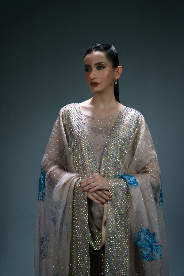 Sidra Fahad | Eliana Luxe | SF-184(ELIANNA) by Sidra Fahad - Designer Dress - Type: Luxury - Available at Libayah - 100% Original