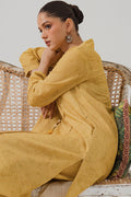 Cross Stitch | Daily Wear | YELLOW MIST by Cross Stitch - Designer Dress - Type: Casuals - Available at Libayah - 100% Original