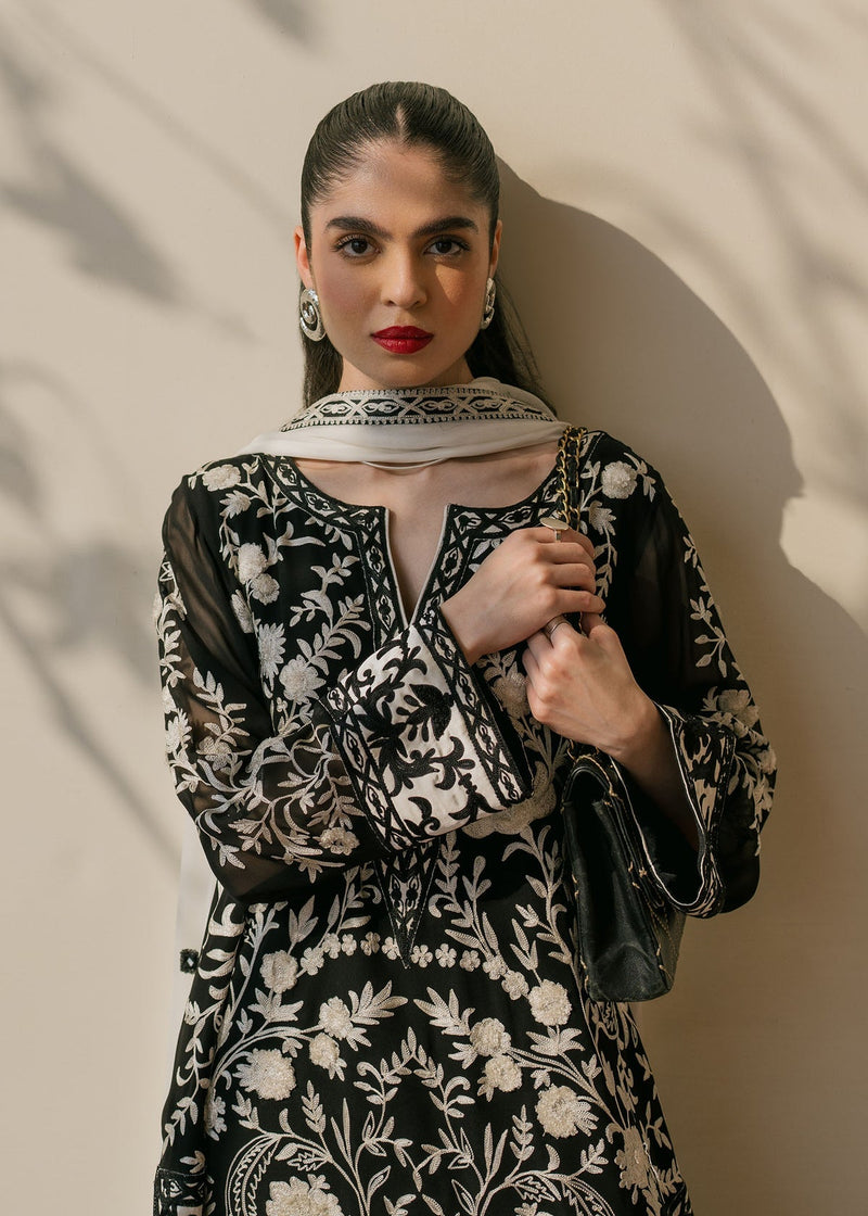 Mahgul | Samara Pret | Onyx Jewel by Mahgul - Designer Dress - Type: Ladies Clothes - Available at Libayah - 100% Original