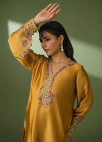 Jeem | Celestial Luxe Formals | MOSS MUSTARD by Jeem - Designer Dress  - Type : Ladies Clothes - Available at Libayah - 100% Original 
