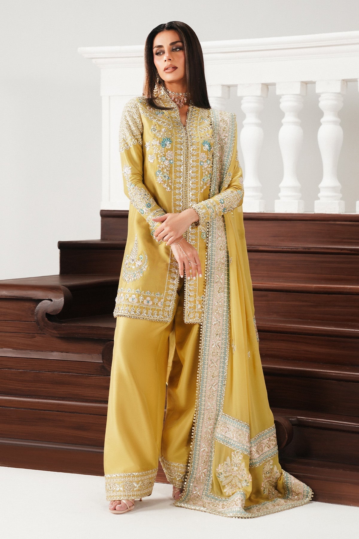 Saad Bin Shahzad | Festive Pret 26 | Mihra by Saad Bin Shahzad - Designer Dress  - Type : Ladies Clothes - Available at Libayah - 100% Original 