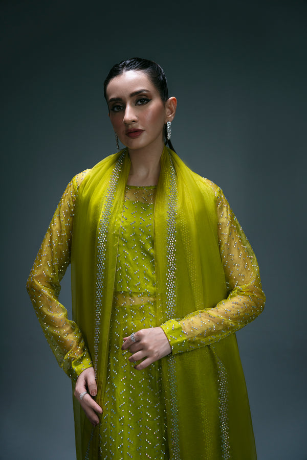 Sidra Fahad | Eliana Luxe | SF-187(ELIANNA) by Sidra Fahad - Designer Dress - Type: Luxury - Available at Libayah - 100% Original
