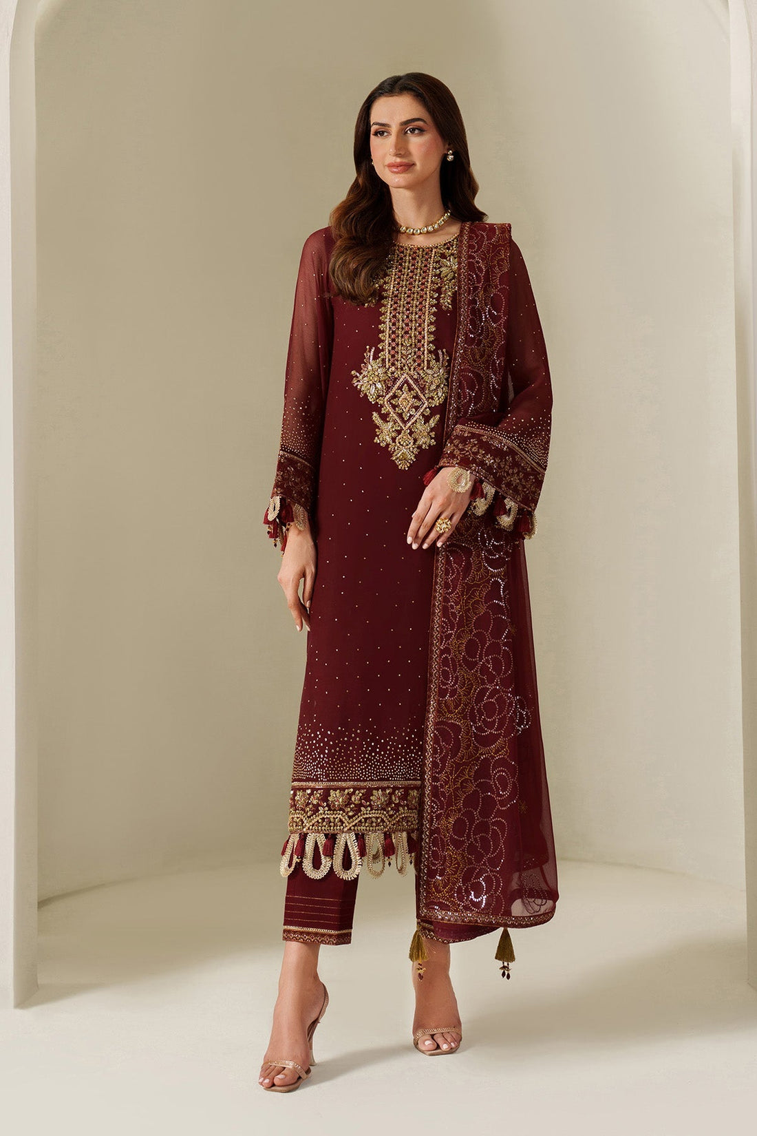 Alizeh | Reena Handmade 25 | AF-HM-4047-Kavya by Alizeh - Designer Dress  - Type : Ladies Clothes - Available at Libayah - 100% Original 