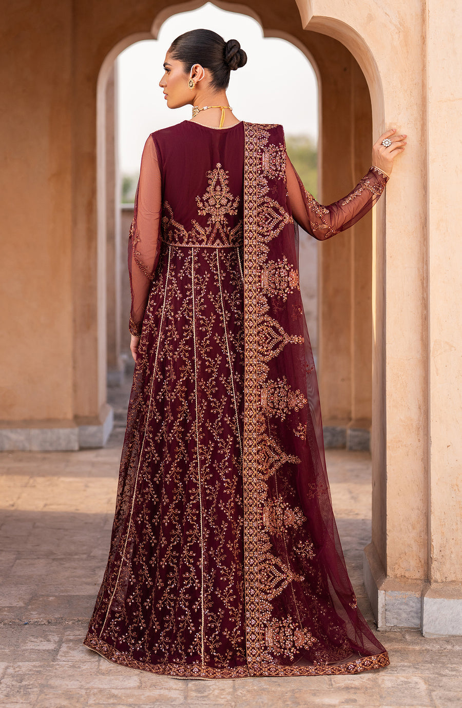 Zarif | Sahiba Formals | UNST-SBA-01 ELIF by Zarif - Designer Dress  - Type : Ladies Clothes - Available at Libayah - 100% Original 