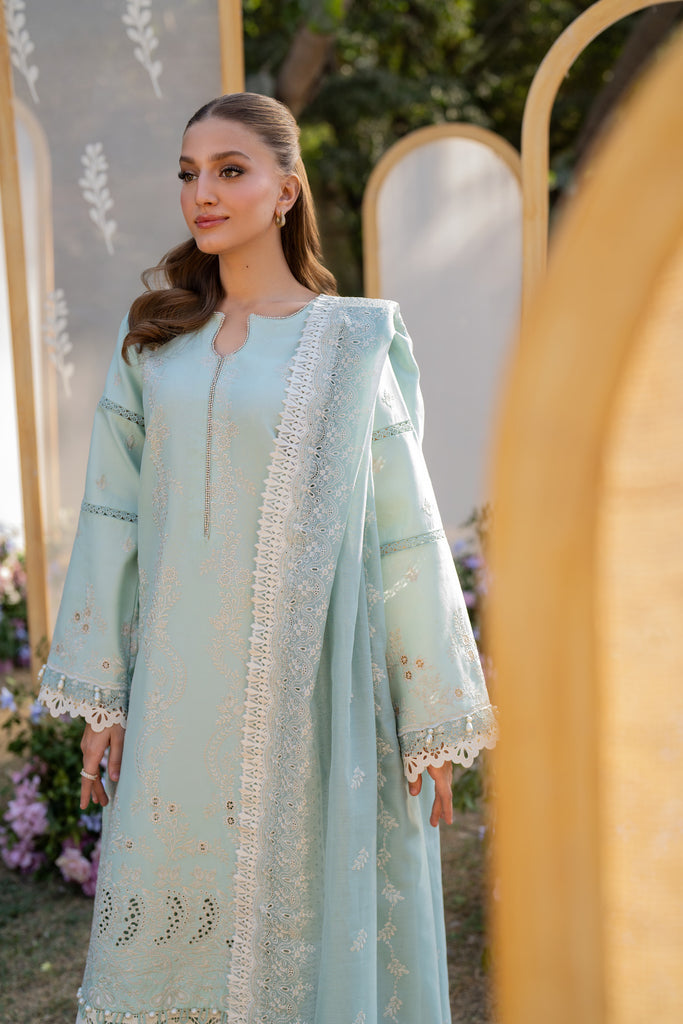 Florent | Chikankari Eid 25 | FLC-1A by Florent - Designer Dress - Type: Ladies Clothes - Available at Libayah - 100% Original