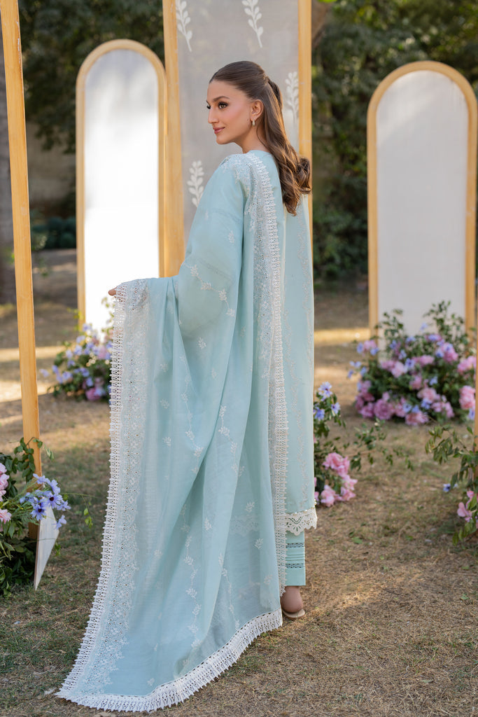 Florent | Chikankari Eid 25 | FLC-1A by Florent - Designer Dress - Type: Ladies Clothes - Available at Libayah - 100% Original