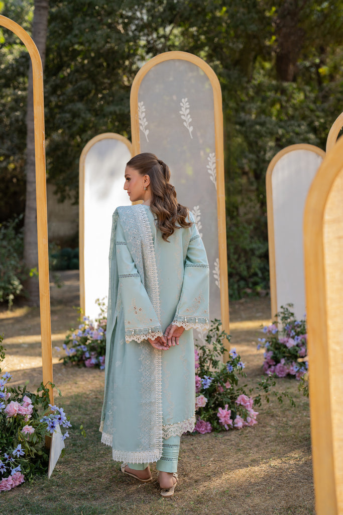 Florent | Chikankari Eid 25 | FLC-1A by Florent - Designer Dress - Type: Ladies Clothes - Available at Libayah - 100% Original
