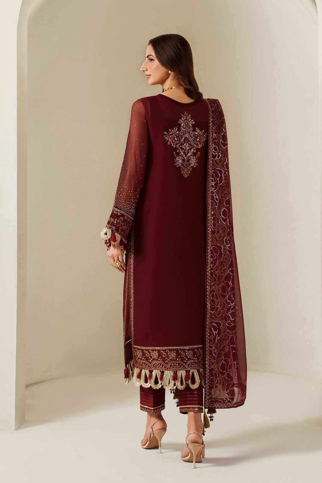Alizeh | Reena Handmade 25 | AF-HM-4047-Kavya by Alizeh - Designer Dress  - Type : Ladies Clothes - Available at Libayah - 100% Original 