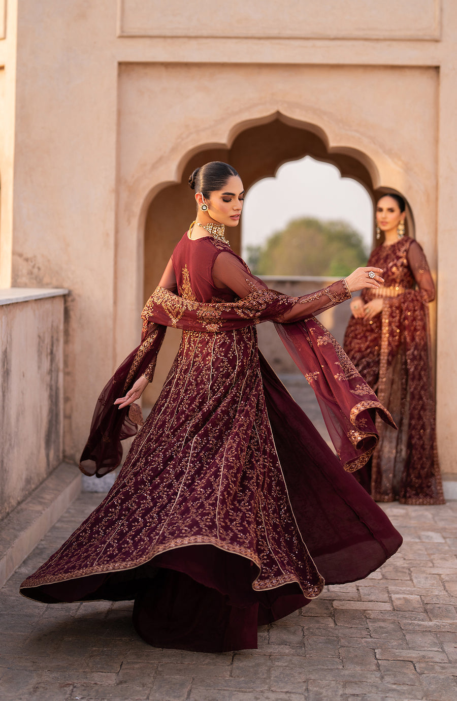 Zarif | Sahiba Formals | UNST-SBA-01 ELIF by Zarif - Designer Dress  - Type : Ladies Clothes - Available at Libayah - 100% Original 