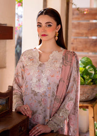Myeesha | Lamhay Luxury Lawn 25 | Kanwal (Long Shirt) by Myeesha - Designer Dress - Type: Ladies Clothes - Available at Libayah - 100% Original