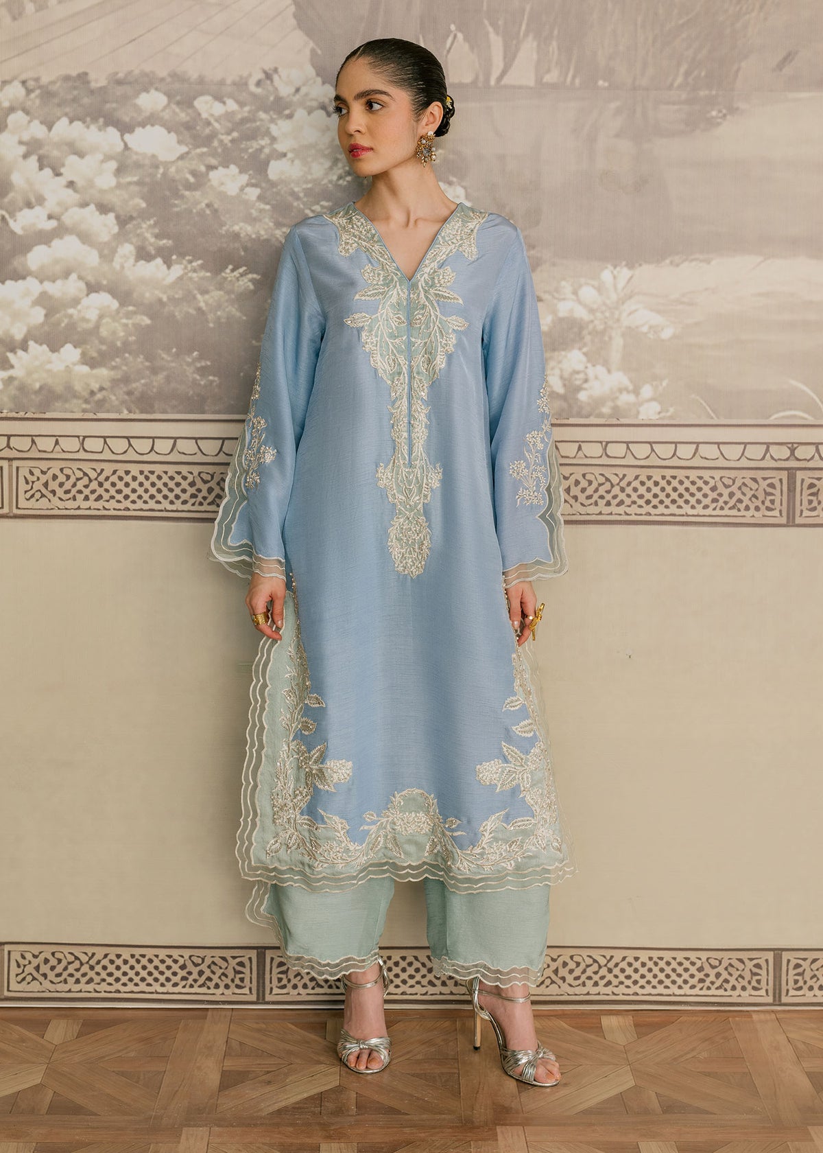 Mahgul | Samara Pret | Reha by Mahgul - Designer Dress - Type: Ladies Clothes - Available at Libayah - 100% Original