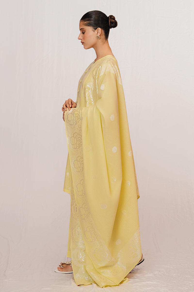 Cross Stitch | Daily Wear | LIME GLADE by Cross Stitch - Designer Dress - Type: Casuals - Available at Libayah - 100% Original