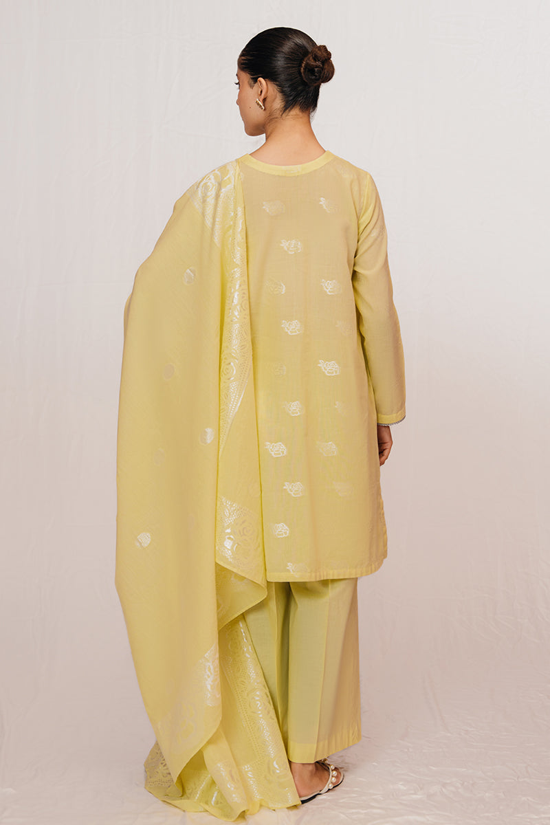 Cross Stitch | Daily Wear | LIME GLADE by Cross Stitch - Designer Dress - Type: Casuals - Available at Libayah - 100% Original