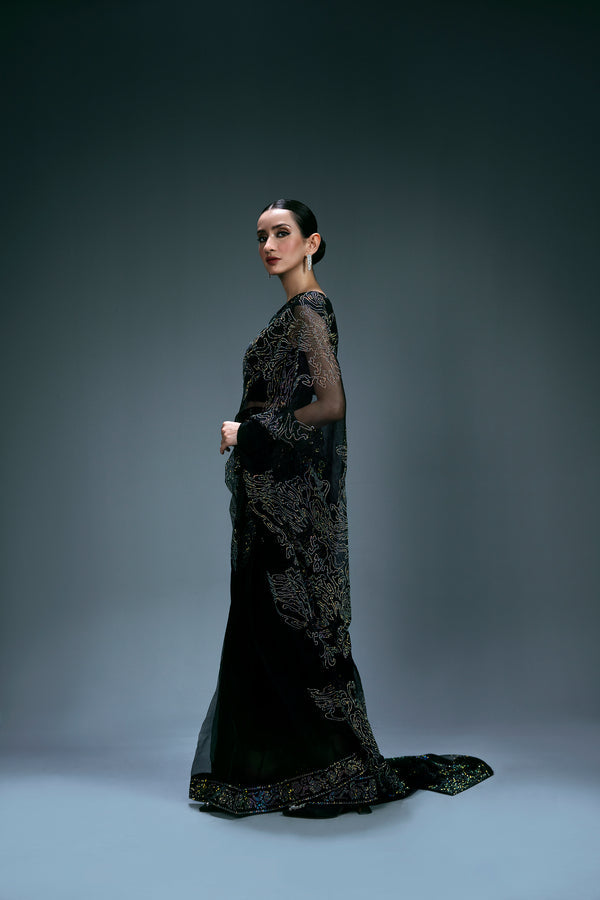 Sidra Fahad | Eliana Luxe | SF-185(ELIANNA) by Sidra Fahad - Designer Dress - Type: Luxury - Available at Libayah - 100% Original