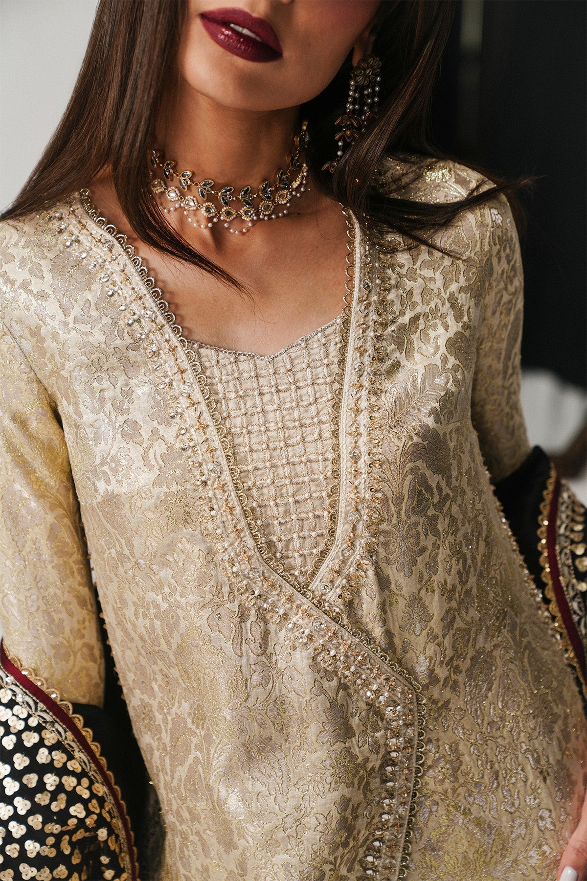 Saad Bin Shahzad | Festive Pret 26 |Meznah by Saad Bin Shahzad - Designer Dress  - Type : Ladies Clothes - Available at Libayah - 100% Original 