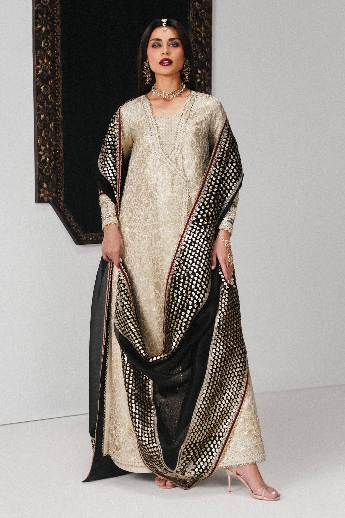 Saad Bin Shahzad | Festive Pret 26 |Meznah by Saad Bin Shahzad - Designer Dress  - Type : Ladies Clothes - Available at Libayah - 100% Original 