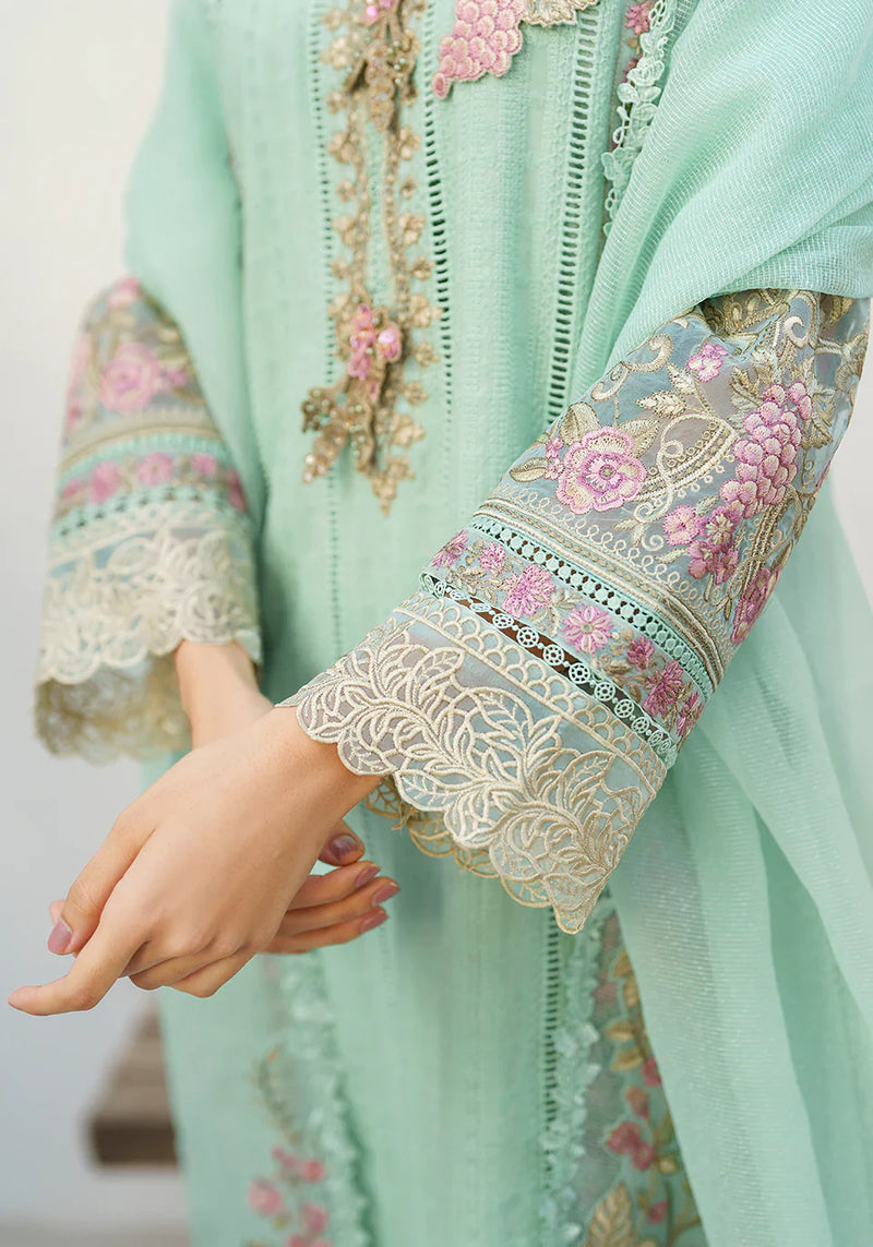 Zarqash | Belle Ame 24 | BL 006 Aqua Blue by Zarqash - Designer Dress - Type: Ladies Clothes - Available at Libayah - 100% Original