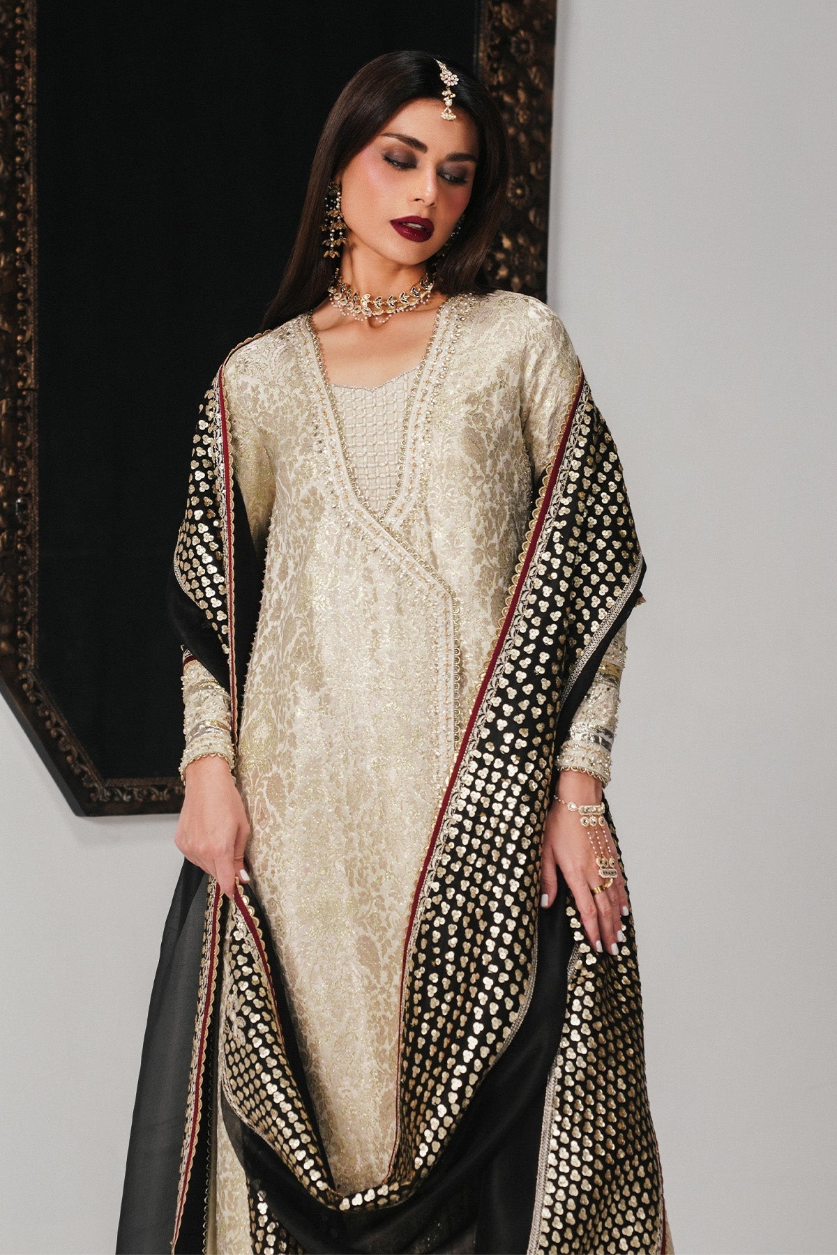 Saad Bin Shahzad | Festive Pret 26 |Meznah by Saad Bin Shahzad - Designer Dress  - Type : Ladies Clothes - Available at Libayah - 100% Original 
