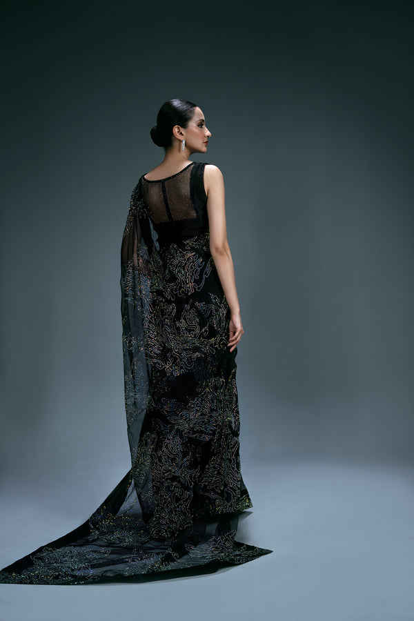 Sidra Fahad | Eliana Luxe | SF-185(ELIANNA) by Sidra Fahad - Designer Dress - Type: Luxury - Available at Libayah - 100% Original