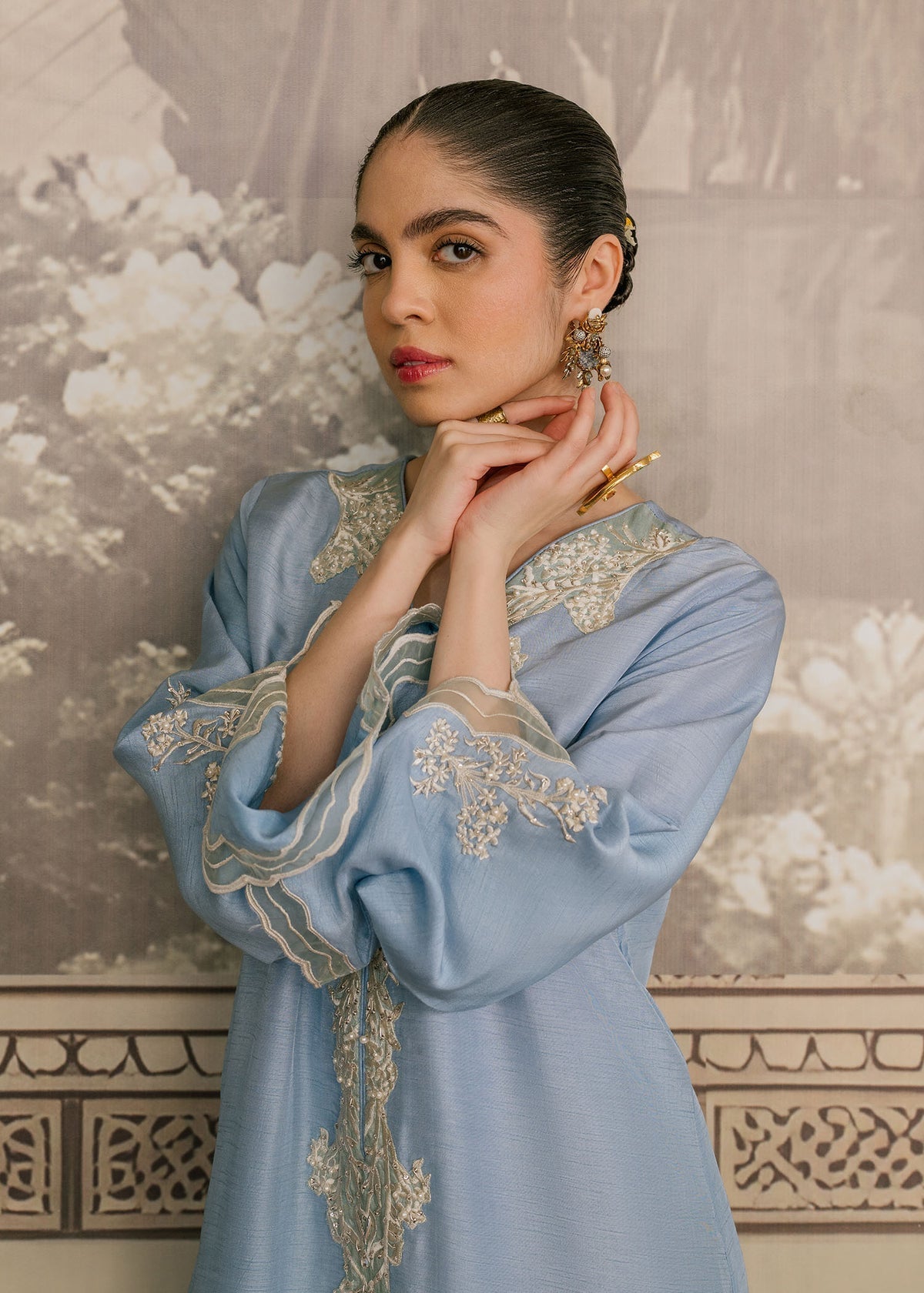 Mahgul | Samara Pret | Reha by Mahgul - Designer Dress - Type: Ladies Clothes - Available at Libayah - 100% Original
