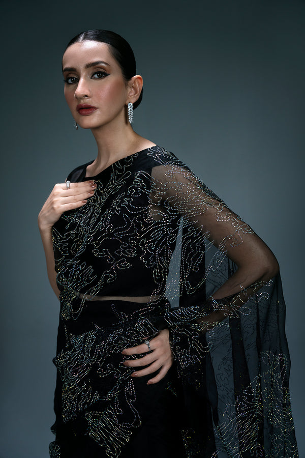 Sidra Fahad | Eliana Luxe | SF-185(ELIANNA) by Sidra Fahad - Designer Dress - Type: Luxury - Available at Libayah - 100% Original
