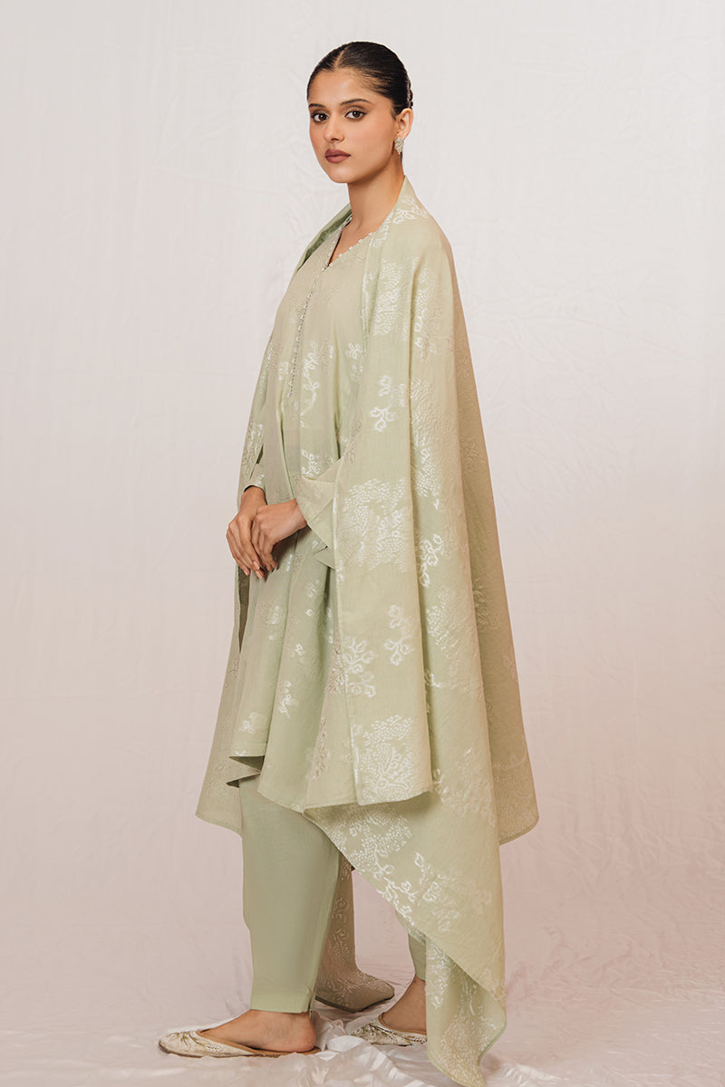 Cross Stitch | Daily Wear | TENDER LEAF by Cross Stitch - Designer Dress - Type: Casuals - Available at Libayah - 100% Original