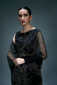 Sidra Fahad | Eliana Luxe | SF-185(ELIANNA) by Sidra Fahad - Designer Dress - Type: Luxury - Available at Libayah - 100% Original