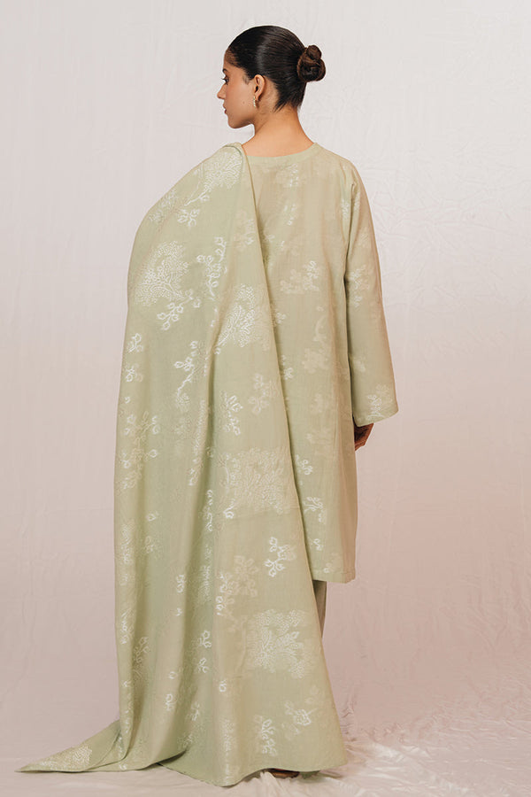 Cross Stitch | Daily Wear | TENDER LEAF by Cross Stitch - Designer Dress - Type: Casuals - Available at Libayah - 100% Original