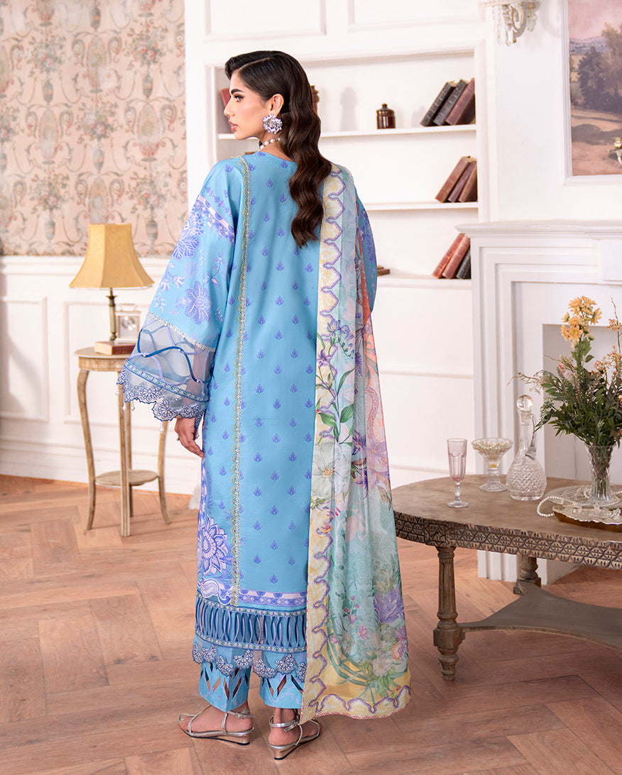 Roheenaz | Aezel Embroidered Cambric | Miren by Roheenaz - Designer Dress  - Type : Ladies Clothes - Available at Libayah - 100% Original 
