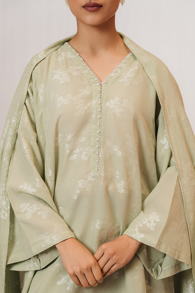 Cross Stitch | Daily Wear | TENDER LEAF by Cross Stitch - Designer Dress - Type: Casuals - Available at Libayah - 100% Original