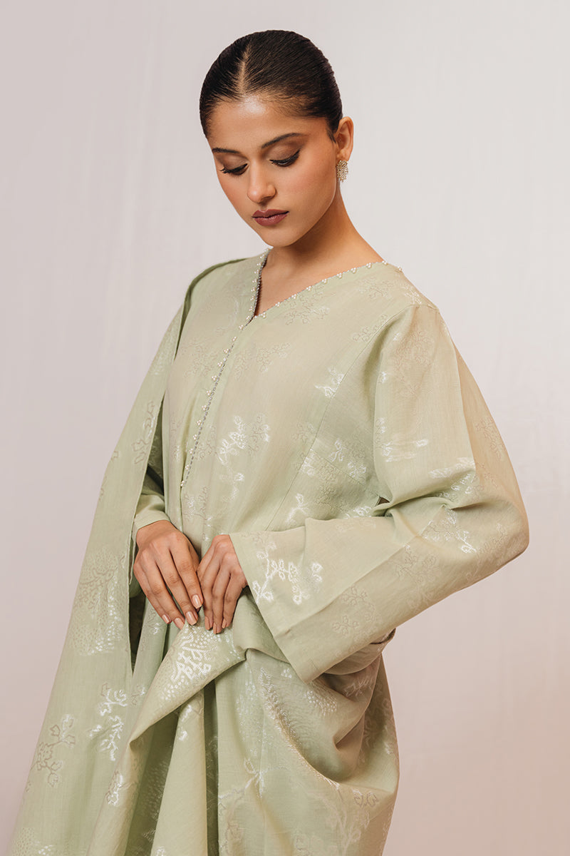 Cross Stitch | Daily Wear | TENDER LEAF by Cross Stitch - Designer Dress - Type: Casuals - Available at Libayah - 100% Original