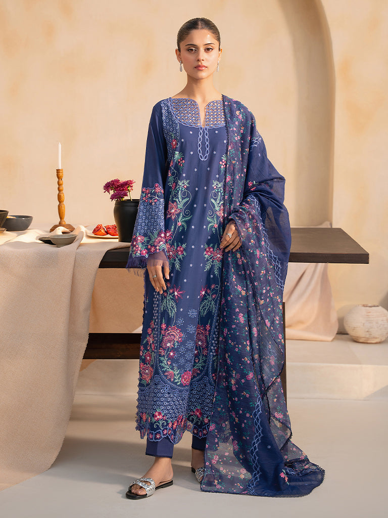 Rajbari | Jahaan Premium Festive Lawn | TALIAH (Jahan) 2-B by Rajbari - Designer Dress - Type: Ladies Clothes - Available at Libayah - 100% Original