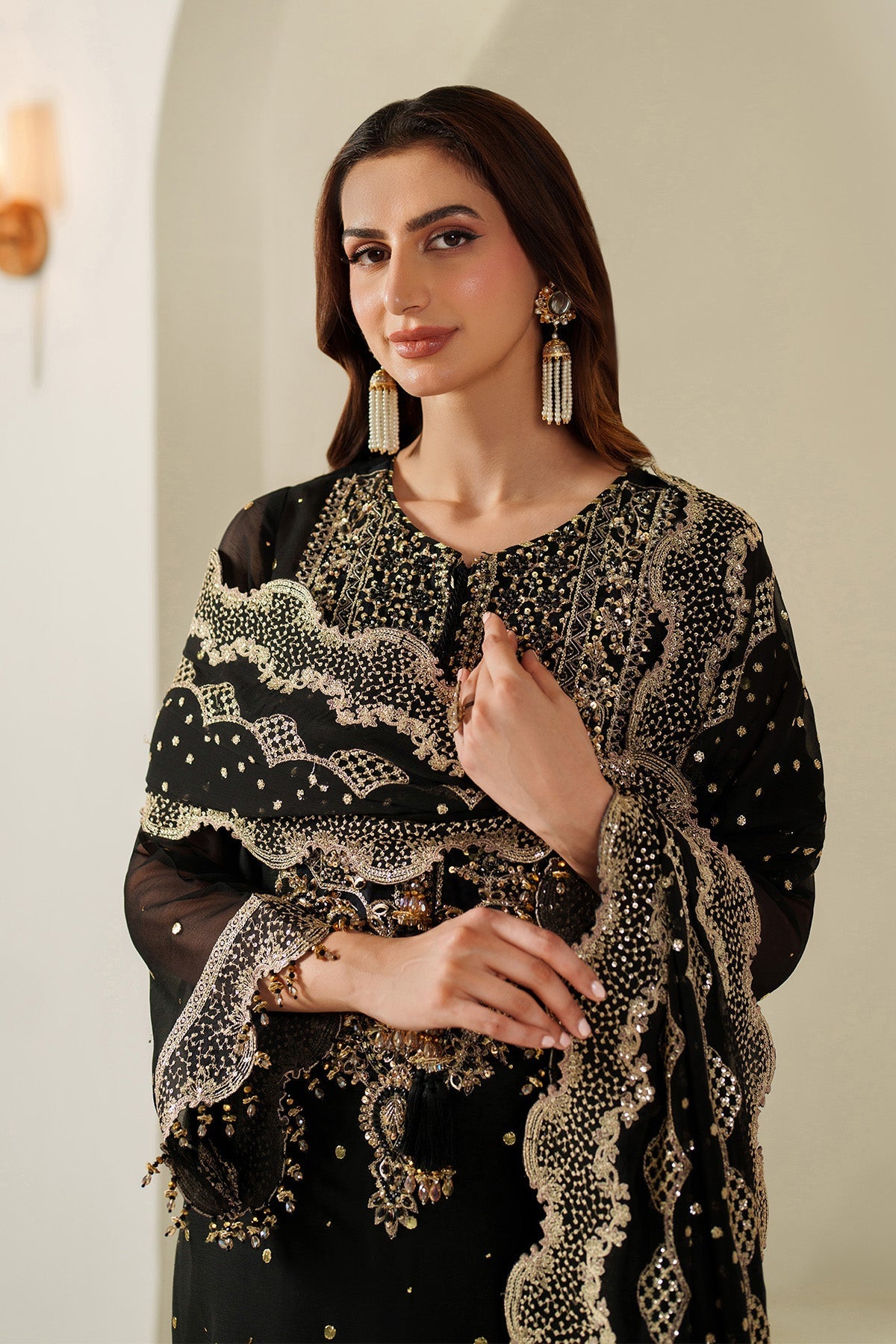 Alizeh | Reena Handmade 25 | AF-HM-4049-Reshma by Alizeh - Designer Dress  - Type : Ladies Clothes - Available at Libayah - 100% Original 