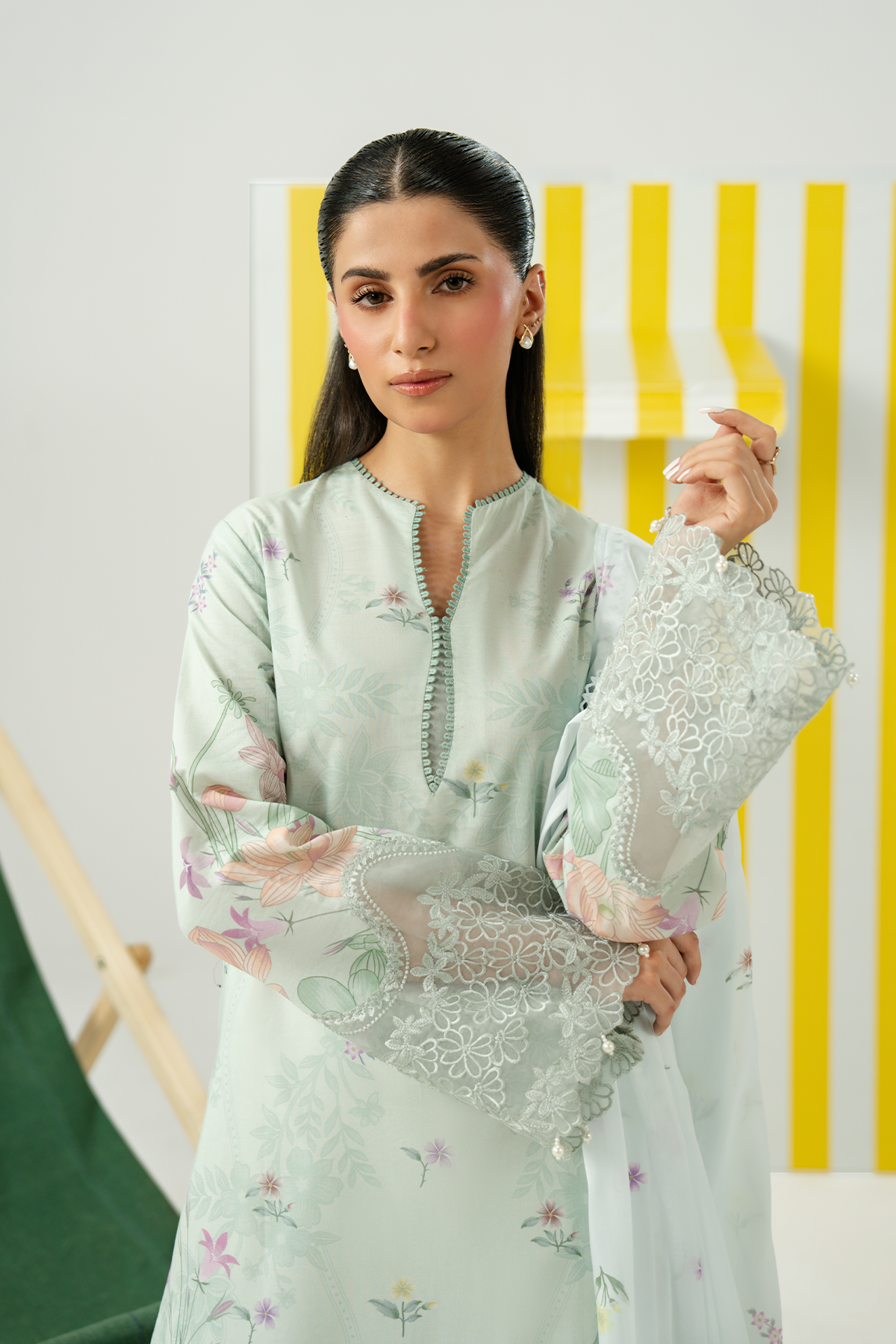 Zarposh | Sundaze Luxe Pret | Caspia by Zarposh - Designer Dress  - Type : Ladies Clothes - Available at Libayah - 100% Original 