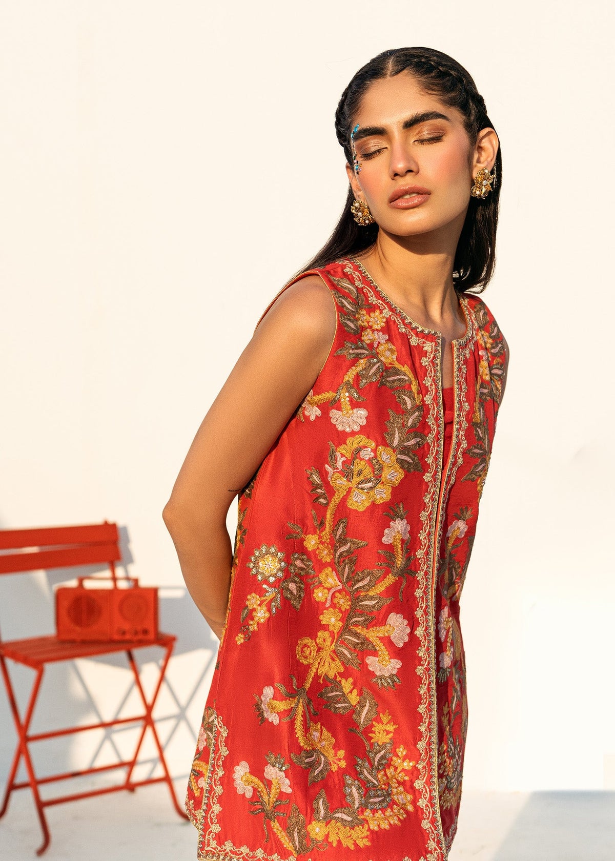 Umsha | Confetti 25 | FIRE OPAL by Umsha - Designer Dress - Type: Ladies Clothes - Available at Libayah - 100% Original