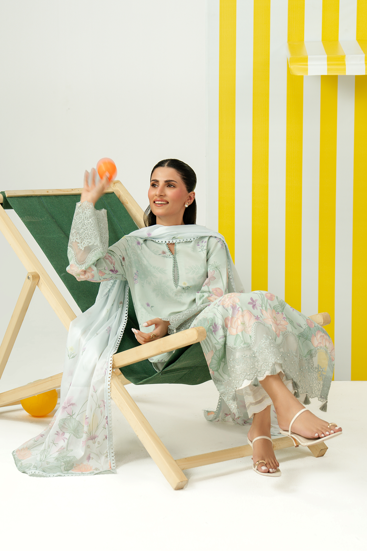 Zarposh | Sundaze Luxe Pret | Caspia by Zarposh - Designer Dress  - Type : Ladies Clothes - Available at Libayah - 100% Original 