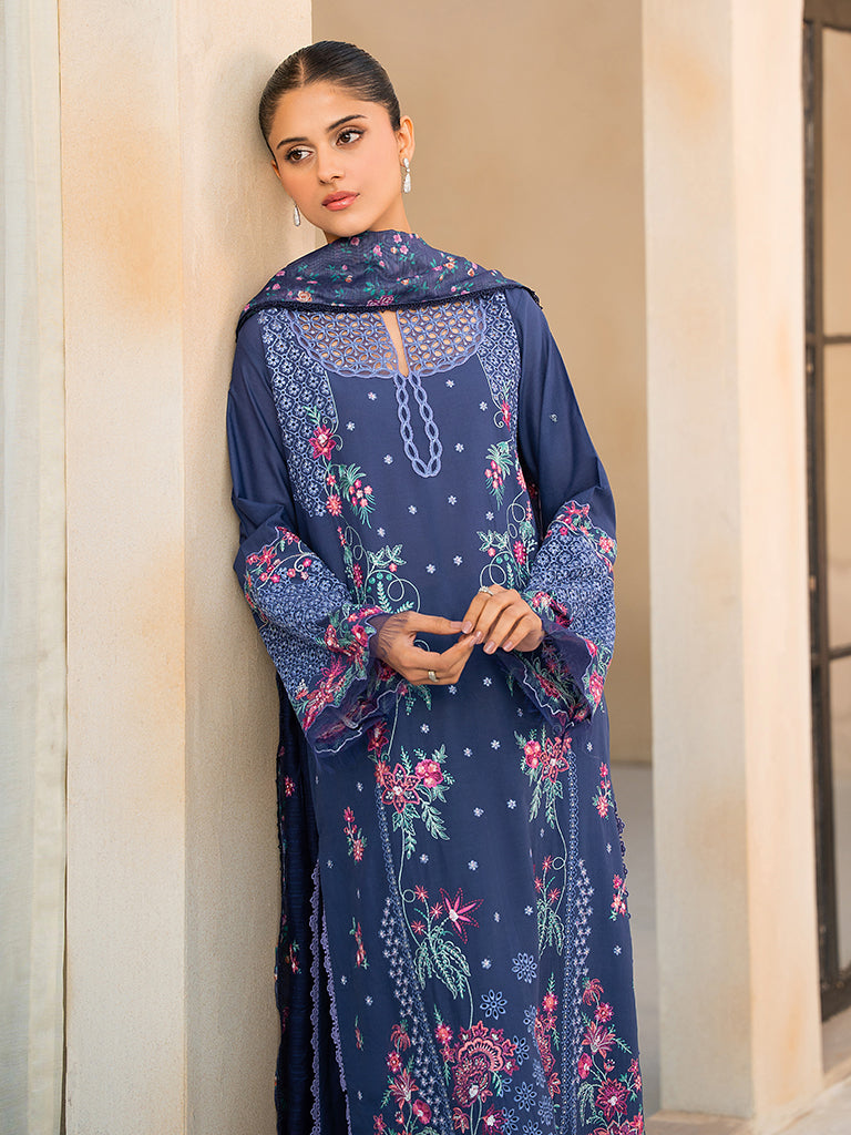 Rajbari | Jahaan Premium Festive Lawn | TALIAH (Jahan) 2-B by Rajbari - Designer Dress - Type: Ladies Clothes - Available at Libayah - 100% Original