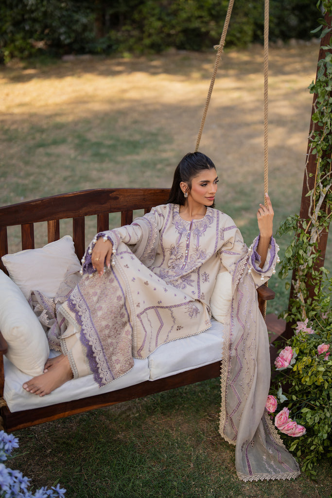 Florent | Chikankari Eid 25 | FLC- 3B by Florent - Designer Dress - Type: Ladies Clothes - Available at Libayah - 100% Original