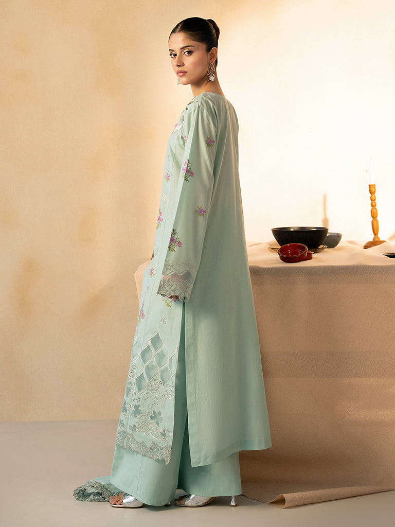 Rajbari | Jahaan Premium Festive Lawn | AALYA (Jahan) 4-A by Rajbari - Designer Dress - Type: Ladies Clothes - Available at Libayah - 100% Original