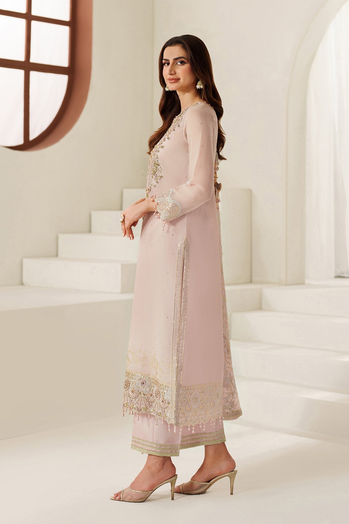 Alizeh | Reena Handmade 25 | AF-HM-4054-Zyla by Alizeh - Designer Dress  - Type : Ladies Clothes - Available at Libayah - 100% Original 
