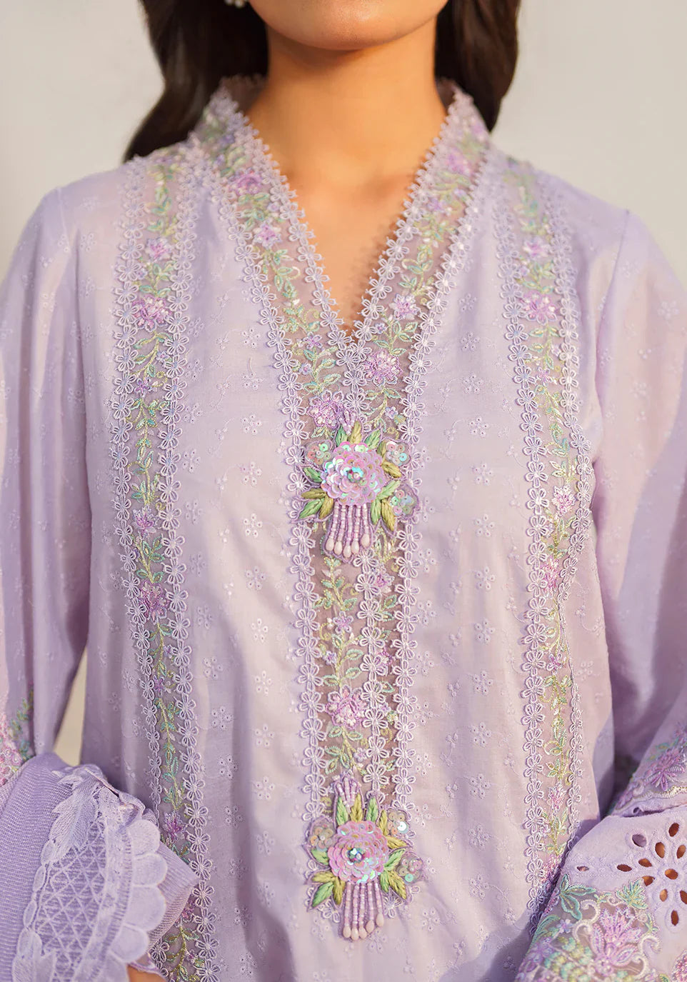 Zarqash | Belle Ame 24 | BL 011 Fleur Lilas by Zarqash - Designer Dress - Type: Ladies Clothes - Available at Libayah - 100% Original