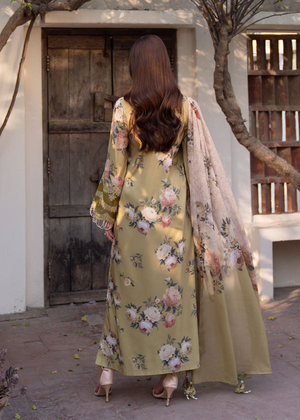 Myeesha | Lamhay Luxury Lawn 25 | Zarnish by Myeesha - Designer Dress - Type: Ladies Clothes - Available at Libayah - 100% Original